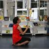 Biblioteca Parco Sempione - Performance: studio di TWIN 3 dei GDit - idea,coreografia,regia: Alessandra Gaeta - violoncello: Giulia Pardi -interpreti: Silvia Dezulian, Alessandra Gaeta 11