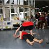 Biblioteca Parco Sempione - Performance: studio di TWIN 3 dei GDit - idea,coreografia,regia: Alessandra Gaeta - violoncello: Giulia Pardi -interpreti: Silvia Dezulian, Alessandra Gaeta 19