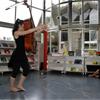 Biblioteca Parco Sempione - Performance: studio di TWIN 3 dei GDit - idea,coreografia,regia: Alessandra Gaeta - violoncello: Giulia Pardi -interpreti: Silvia Dezulian, Alessandra Gaeta 23